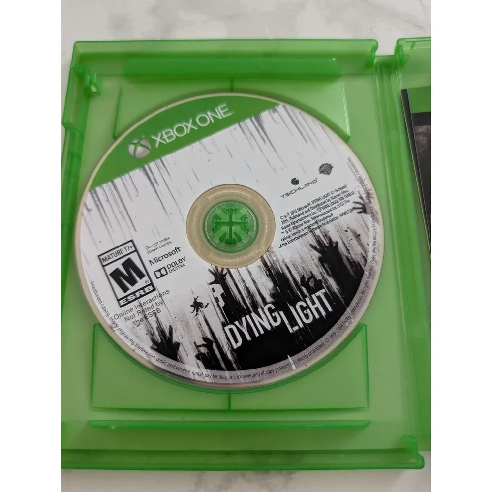 Dying Light Microsoft Xbox One Tested Video Game Complete CIB